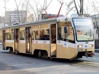 Трамвай сгорел в Москве