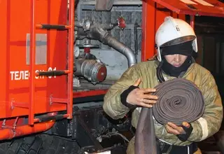 При пожаре в Алматы погиб мужчина