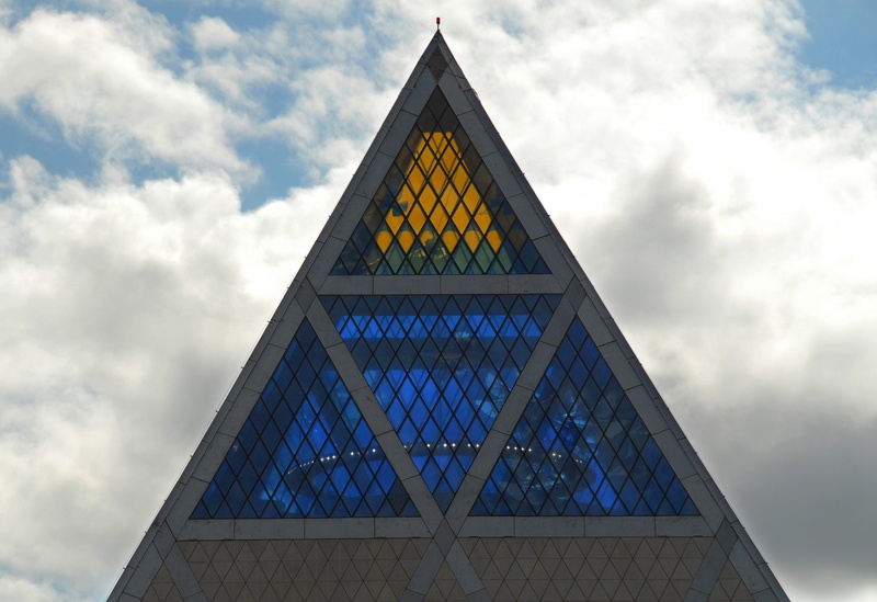 Дворец мира и согласия в Астане. Фото  
REUTERS/Staff Photographer©