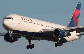 В аэропорту Атланты загорелся самолет