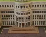 Житель Костаная сделал копию резиденции Президента из бумаги