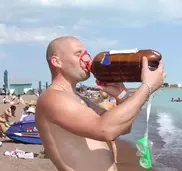 На фестивале байкеров на Балхаше выпито 3,5 тысячи литров пива