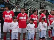 Матч между легендами "Спартака" из Москвы и Семея завершился вничью