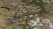 В Таджикистане произошло землетрясение магнитудой 5