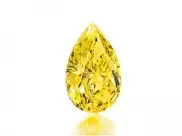 На торги выставят уникальный "золотой" бриллиант