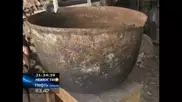 Под Карагандой нашли антикварный казан