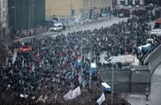ФОТО:  Число митингующих в Москве достигло 25 тысяч человек