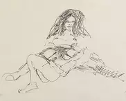 Литографии эротических рисунков Джона Леннона проданы на аукционе