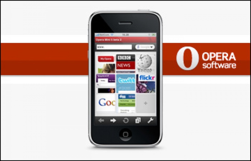 Экспресс-панель браузера Opera mini на мобильном устройстве. Фото OperaSoftware©