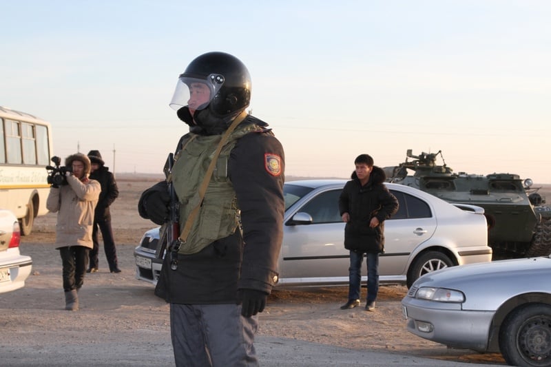 На сегодняшний день оперативная обстановка в городе Жанаозен, а также в целом по региону стабильная. Фото ©Даниал Окасов