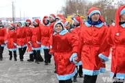 ФОТО: Парад Дедов Морозов прошел в Усть-Каменогорске 
