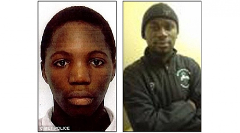 Кристи Баму (слева) и его убийца Эрик Бикуби. Фото с сайта met.police.uk