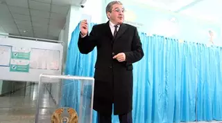 Гани Касымов проголосовал на выборах депутатов мажилиса