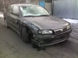 ФОТО: Из-за пешехода в Алматы столкнулись два авто