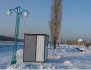 Полицейские ВКО прячутся от морозов в будках