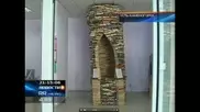 В усть-каменогорской библиотеке появилась башня из книг