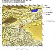 В Китае произошло землетрясение магнитудой 5