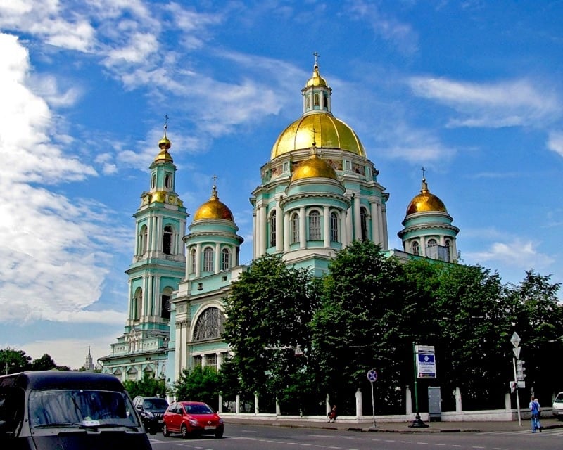 Богоявленский кафедральный собор в Елохове. Фото с сайта allerleiten.livejournal.com