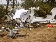 Частный самолет упал на зоопарк в столице Гватемалы