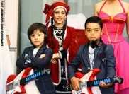 6-летние двойняшки из Алматы завоевали титулы вице-мистеров Вселенной