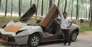 ФОТО: Китаец собрал из металлолома Lamborghini Reventon за 9,5 тысячи долларов