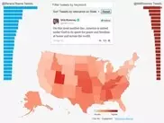 К выборам в США Twitter запустил карту политической активности