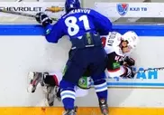 Нападающий "Барыса" Пушкарев дисквалифицирован за драки