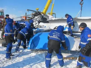 Семьи погибших членов экипажа разбившегося Ми-8 получат по 3 миллиона тенге