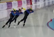 Казахстанские конькобежцы выиграли командный спринт в Китае