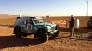 Второй экипаж "Астаны" вышел на старт пятого этапа Africa Eco Race-2013