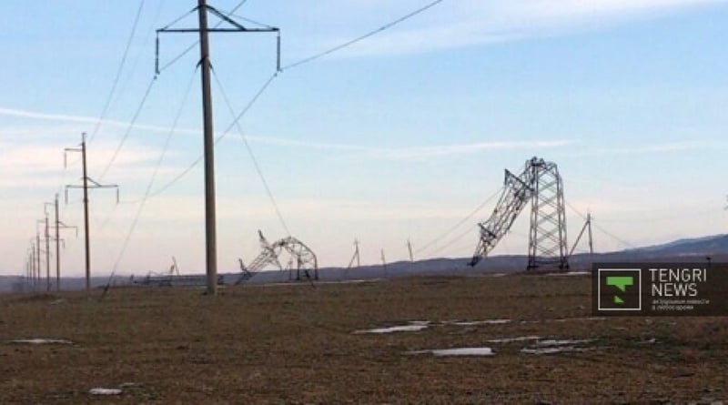  Последствия урагана в Жамбылской области, г. Каратау. Фото ©Антон Акулов