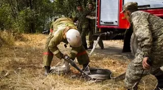 В 2012 году в Казахстане произошло около 17 тысяч пожаров