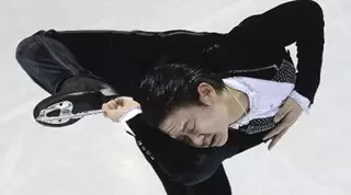 Денис Тен стал вторым в короткой программе чемпионата мира