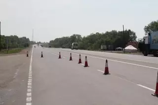 В Восточном Казахстане закрыта дорога