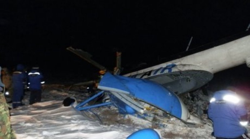  На месте крушения Ми-8 в Алакольском районе. Фото ДЧС Алматинской области