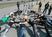 Жителям Талдыкоргана на 9 мая предлагают отжаться 24838 раз