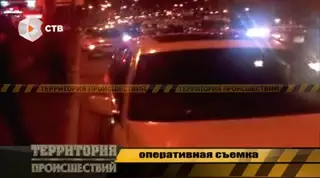 Напуганный пистолетом водитель сбил пешехода в Алматы