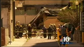 Здание обрушилось в центре Филадельфии