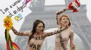 Активистка Femen получила политубежище во Франции
