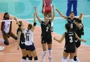 Казахстанские волейболистки одержали первую победу на мировом гран-при в Алматы