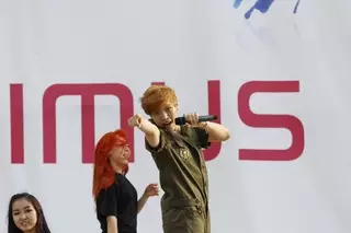 Звезды корейской поп-музыки выступили в Алматы