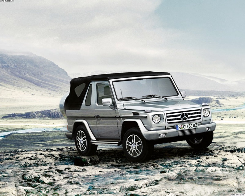 Mercedes G-class Cabriolet. Фото: avto-russia.ru