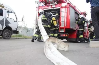 Пожар в психоневрологическом диспансере произошел в России