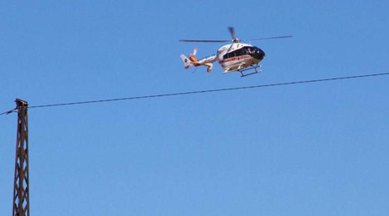 Вертолет МЧС. Фото ©Роза Есенкулова