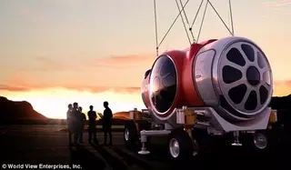 В космос планируют летать на воздушных шарах