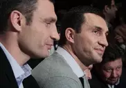 Братья Кличко побывали в местах своего детства под Таразом