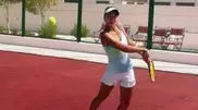 Назарбаев поздравил теннисистку Камилу Керимбаеву с победой на турнире ITF