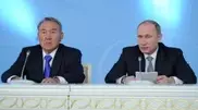 Путин поздравил Назарбаева с Днем Независимости Казахстана