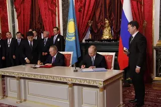 Россия подписала соглашение с Казахстаном о транспортировке нефти в Китай