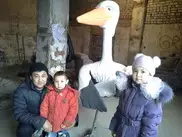 Скульптура аиста за сына будет подарена роддому жителем Экибастуза